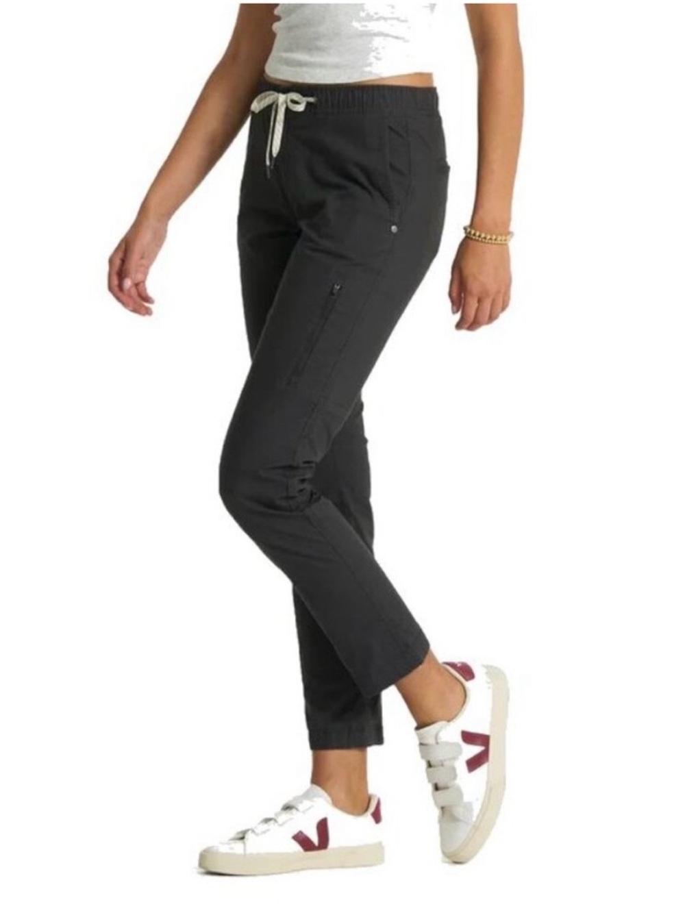 VUORI Women's Ripstop DuraTerra Pant Charcoal Gray  Size Medium - Picture 5 of 15